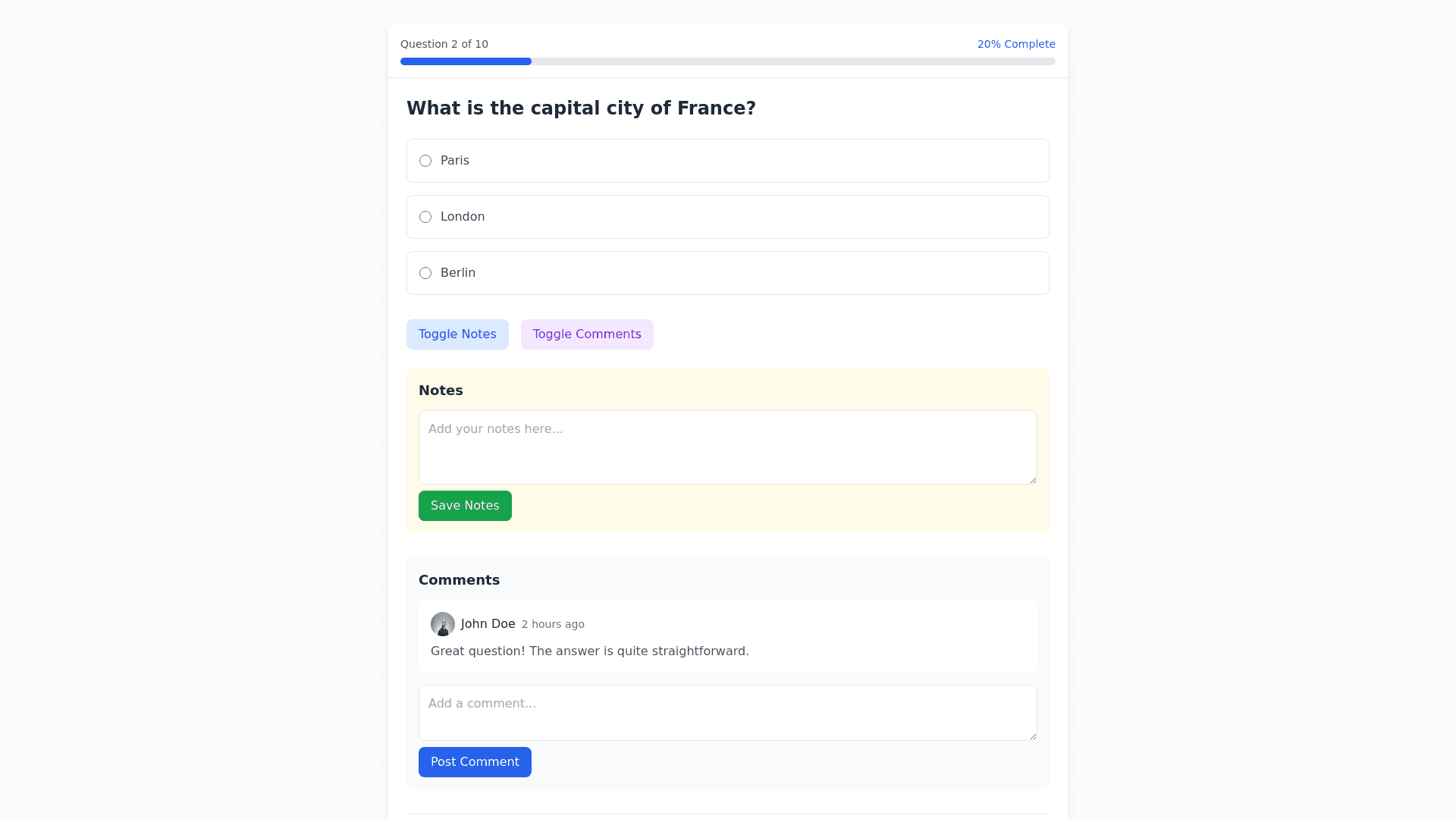 Component Preview
