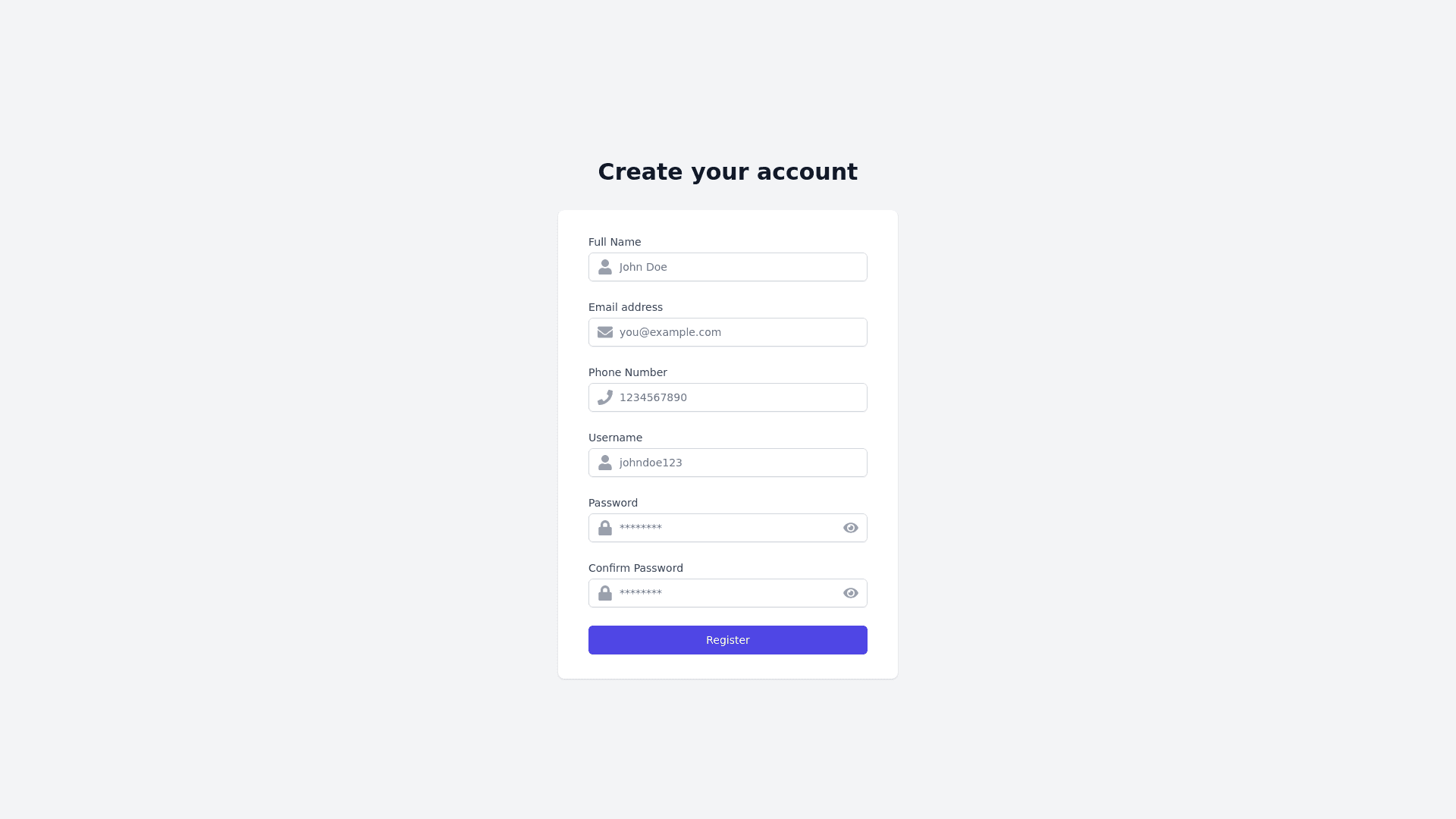 Component Preview