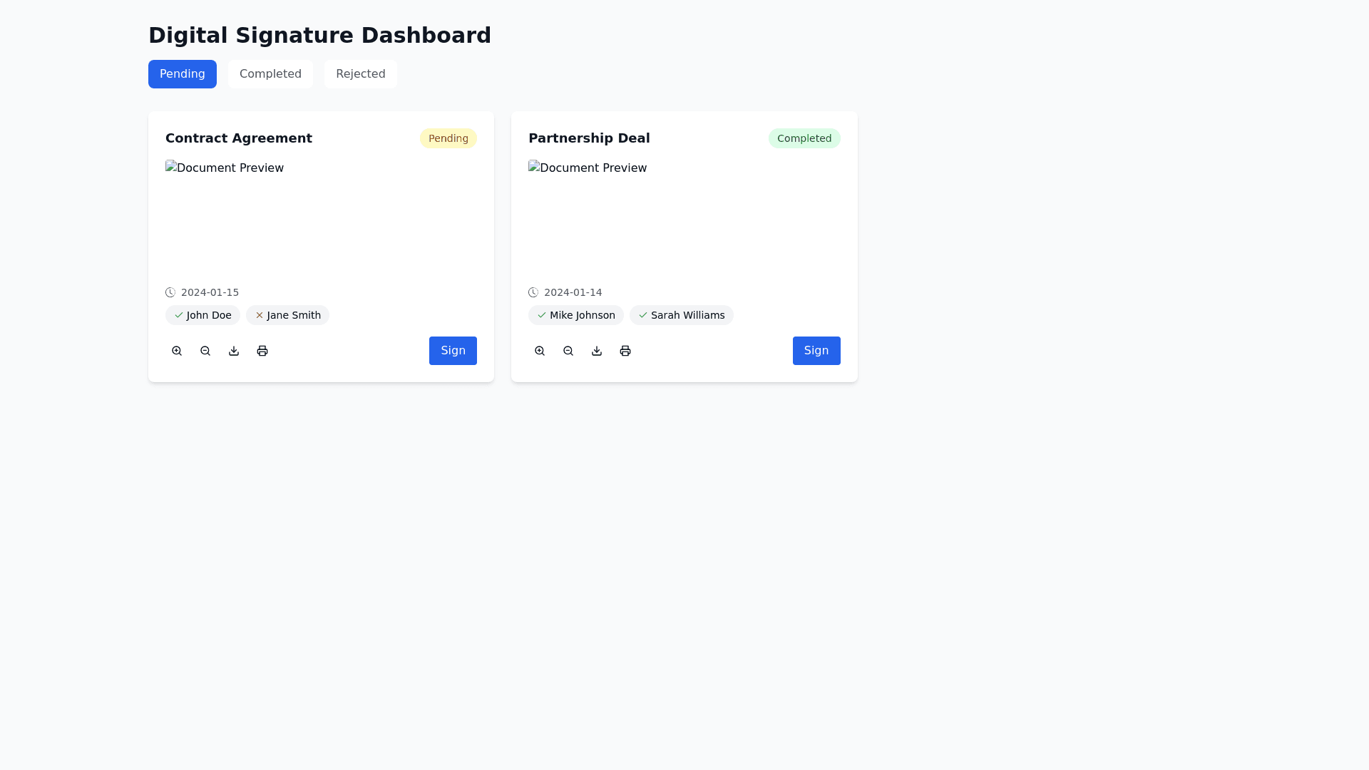 Component Preview
