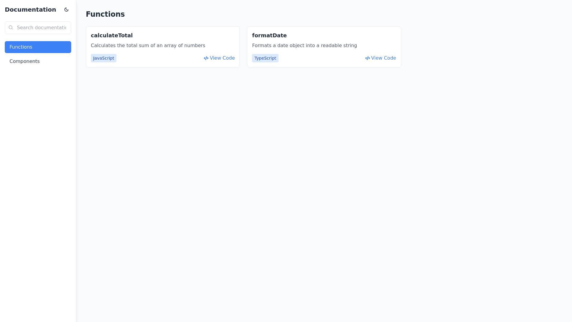 Component Preview