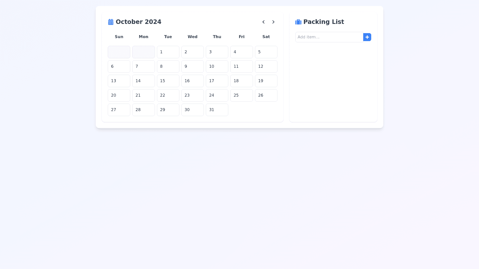 Component Preview