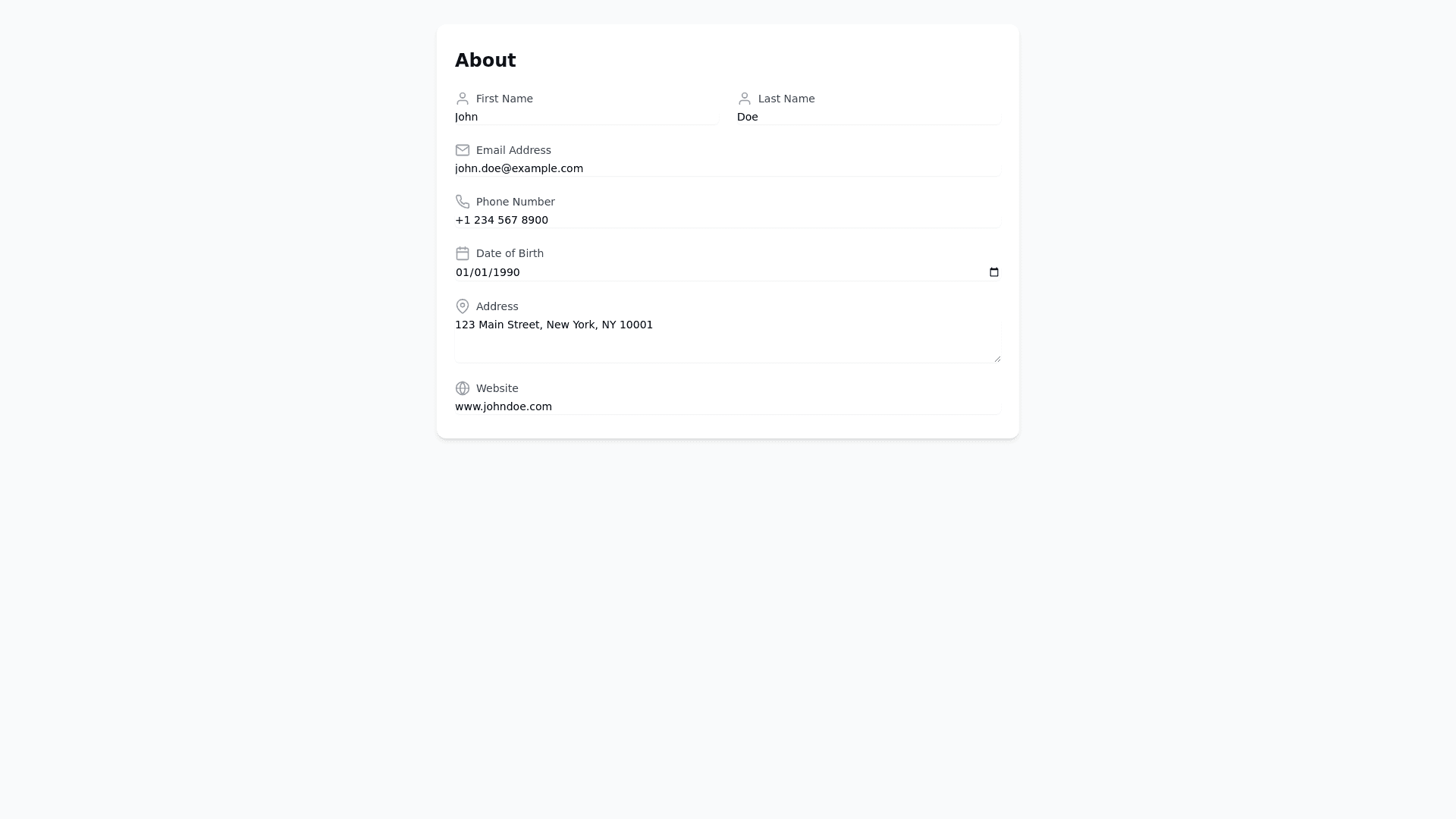 Component Preview
