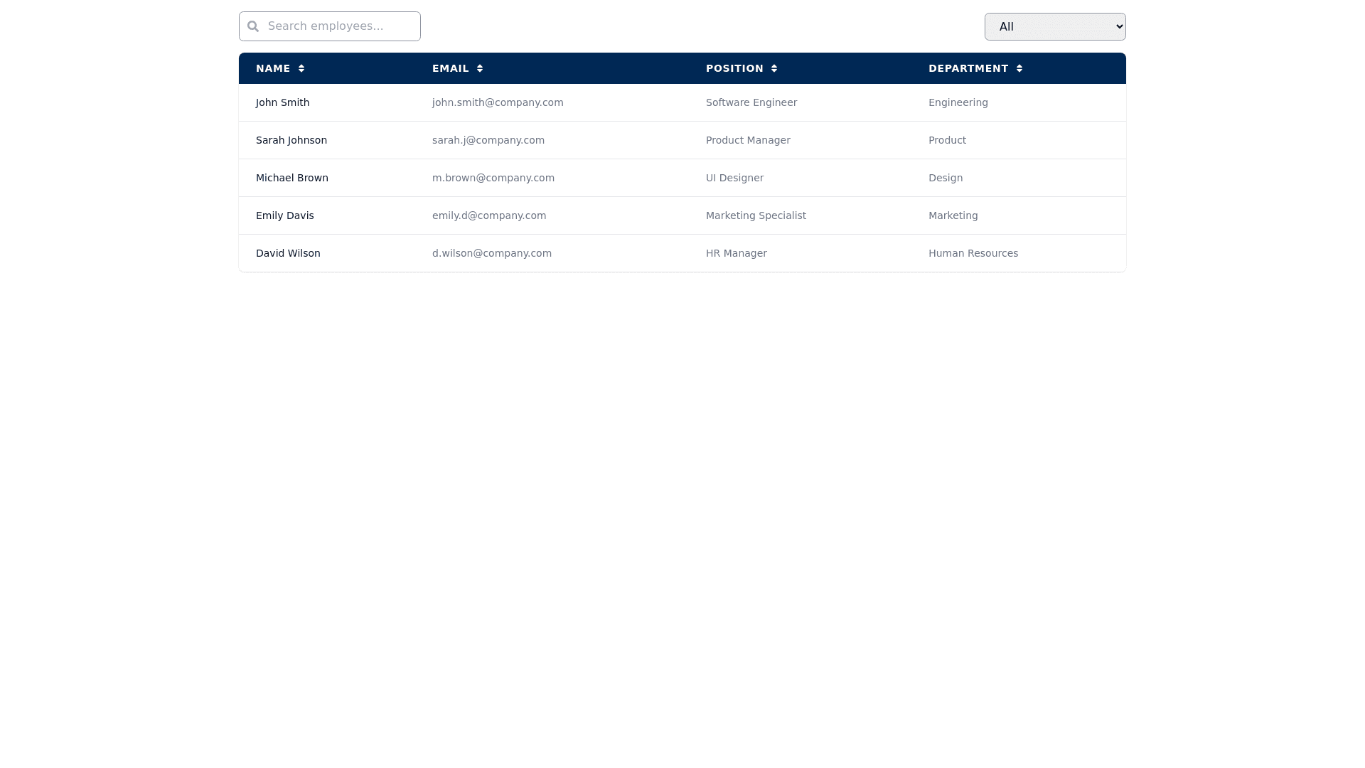 Component Preview