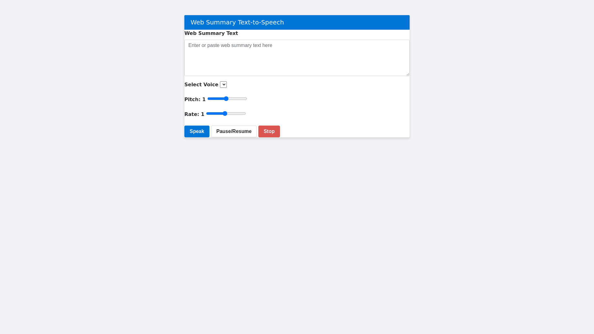 Component Preview