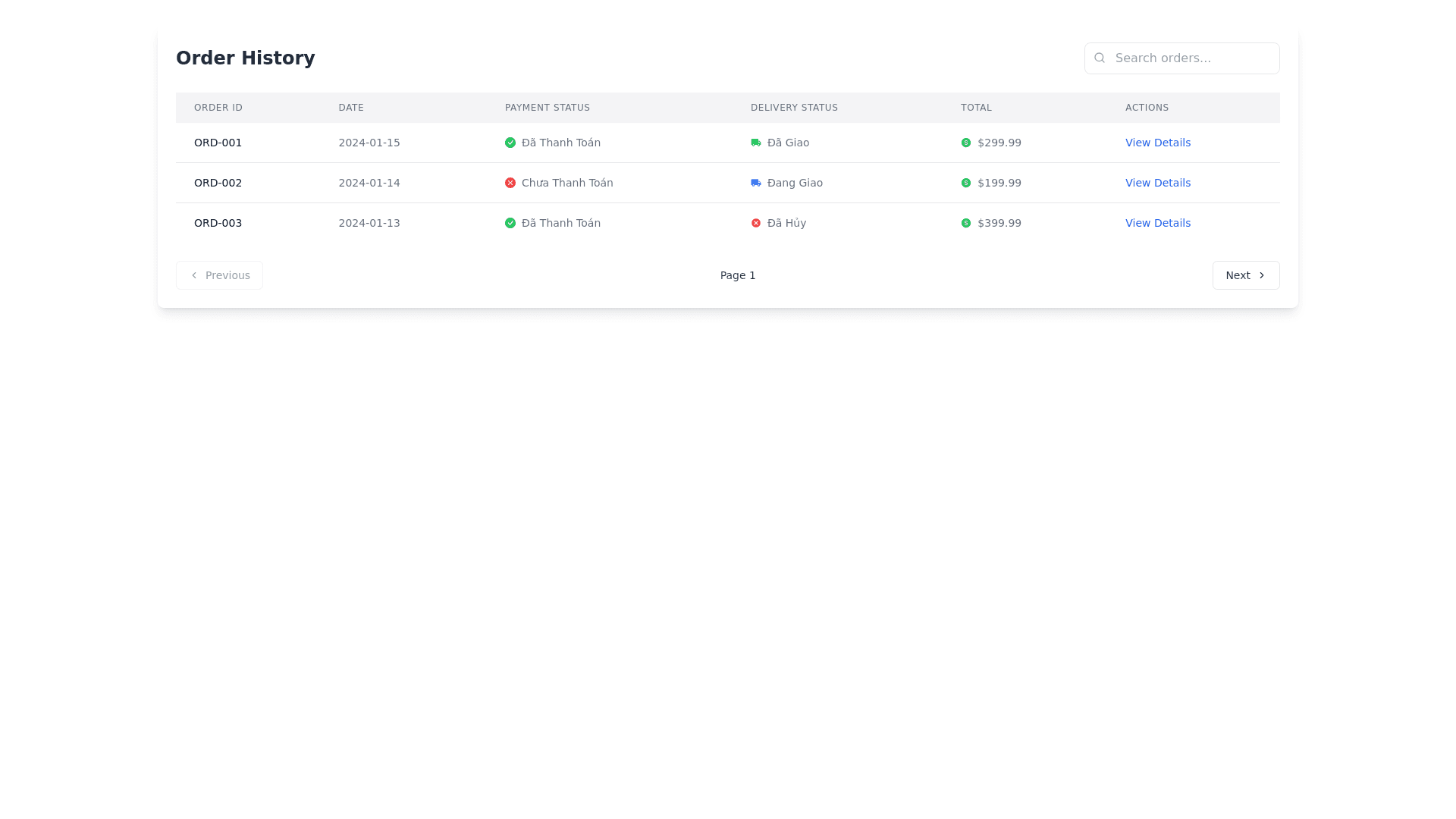 Component Preview