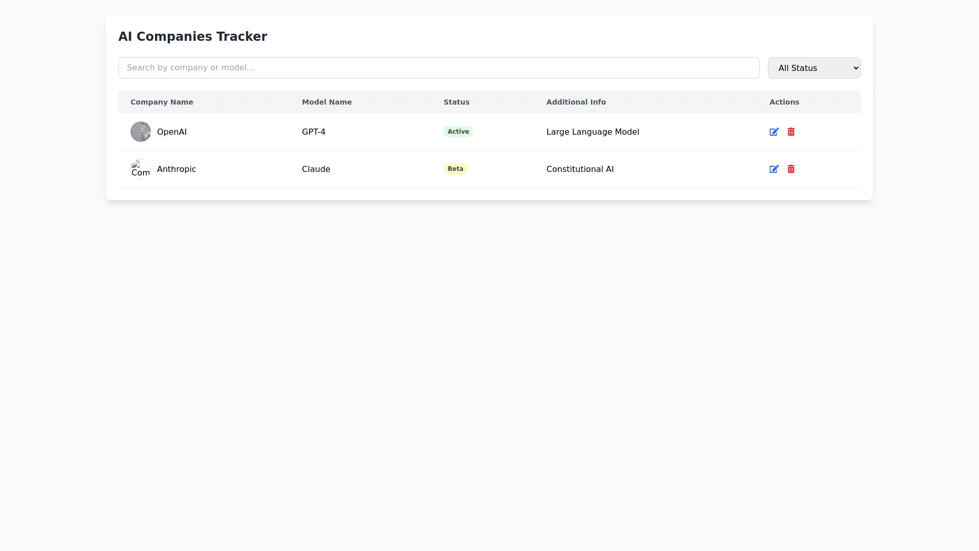 Component Preview