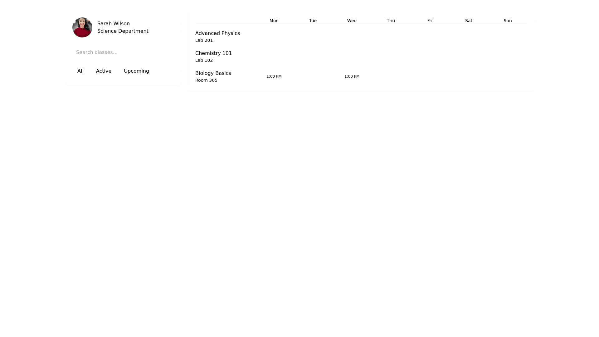 Component Preview