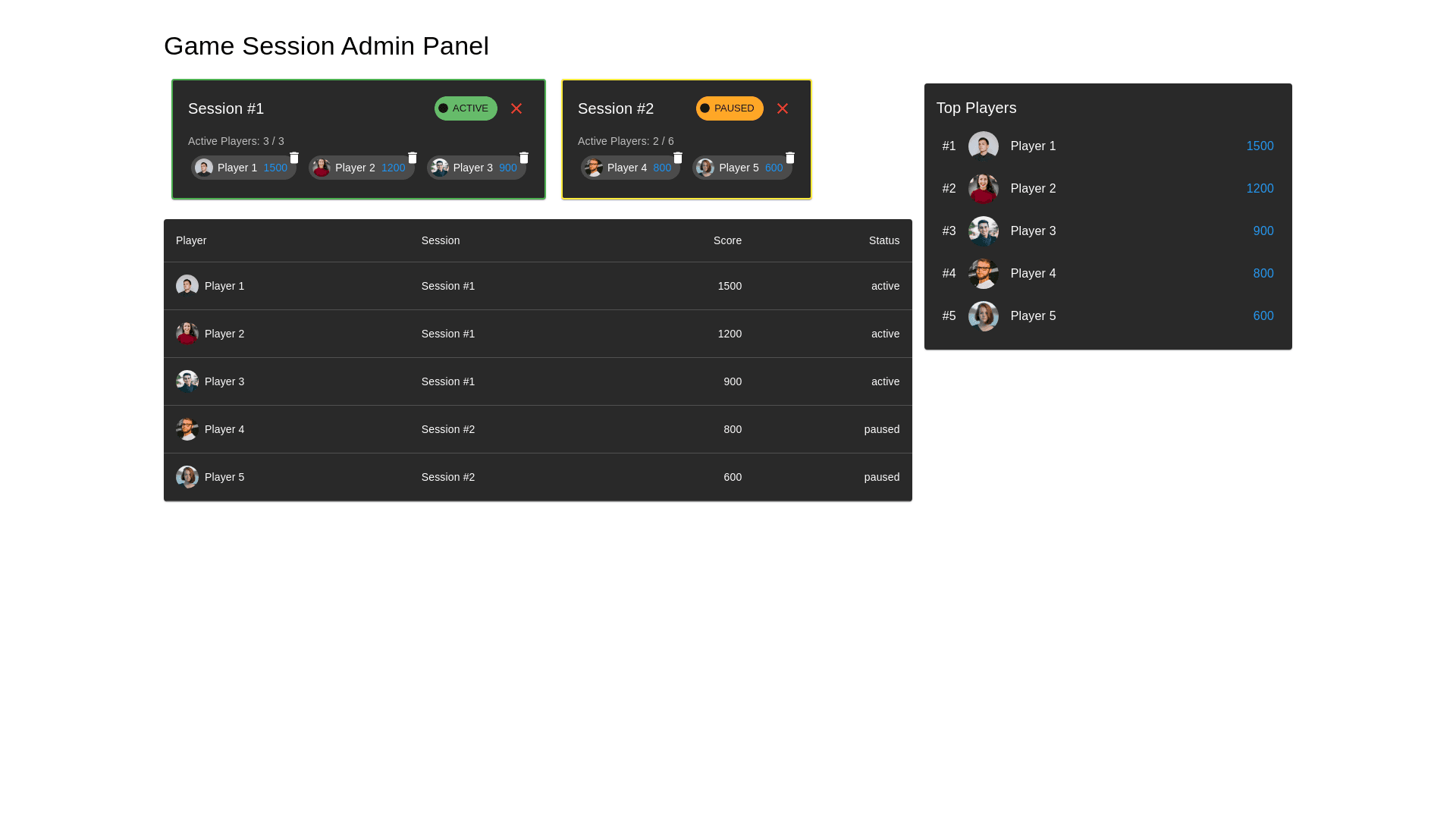 Component Preview