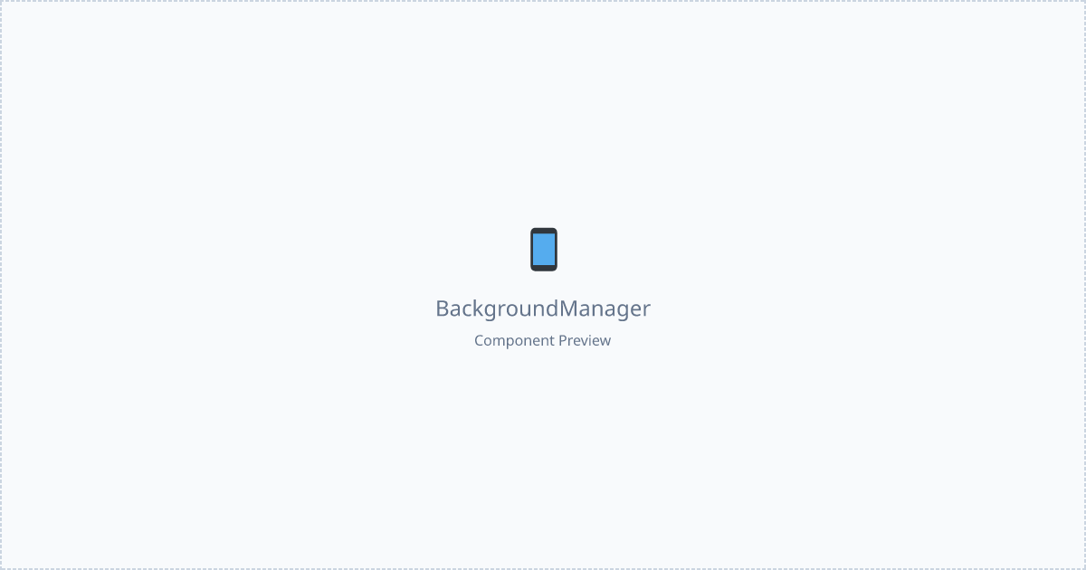 Background Manager - Free React, Tailwind Component