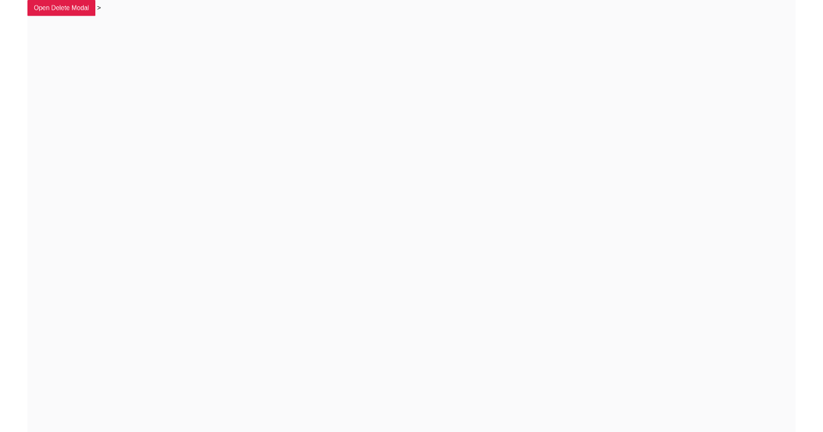 Confirm Delete Modal - Free Html, Tailwind Component