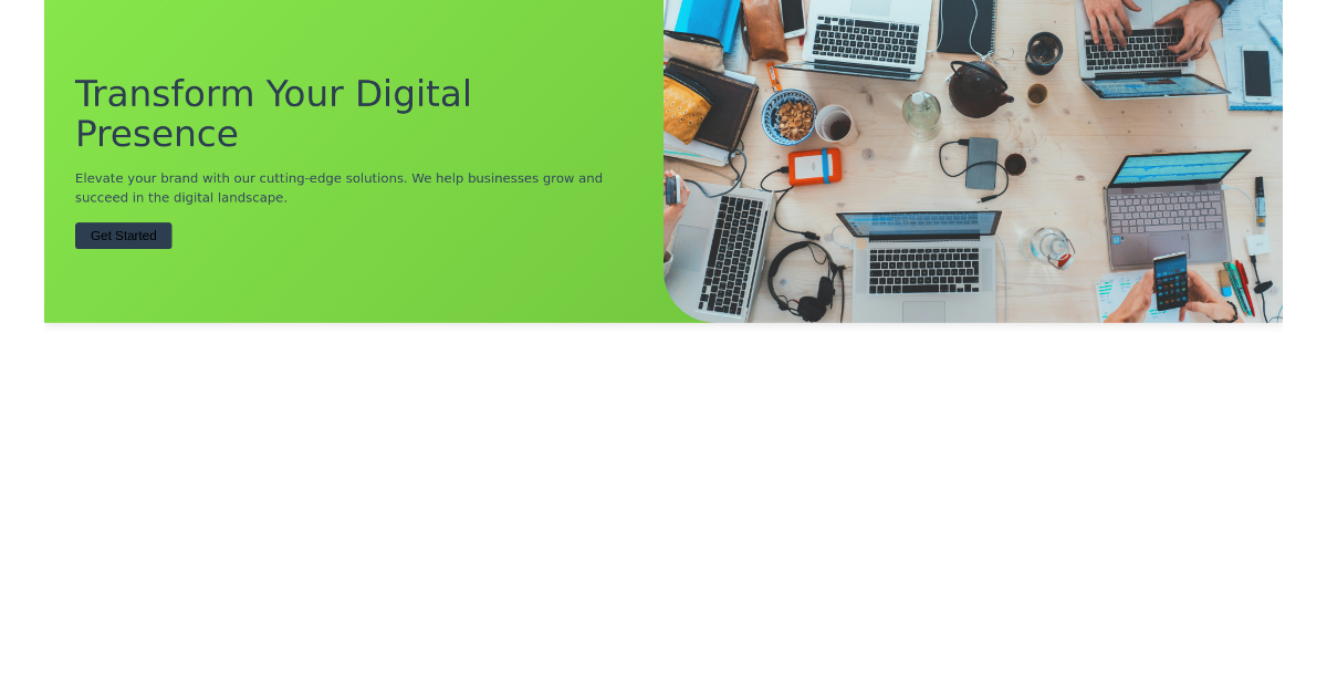 Marketing Banner Component - Free Html, Bootstrap Component