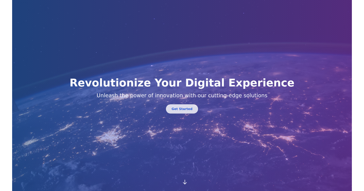 Responsive Hero Section Template for Landing Pages | Tailwind UI