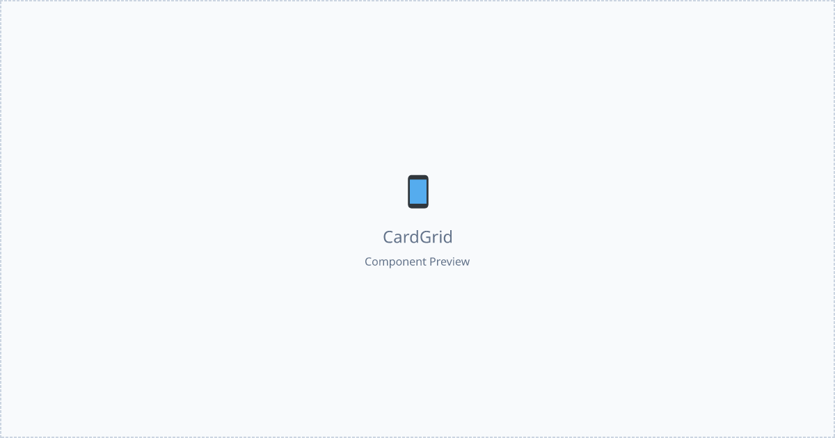 Card Grid - Free React, Tailwind Component