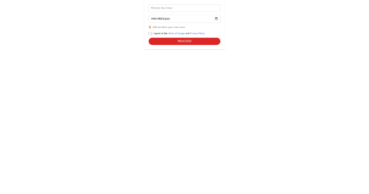 O t p component free react tailwind component
