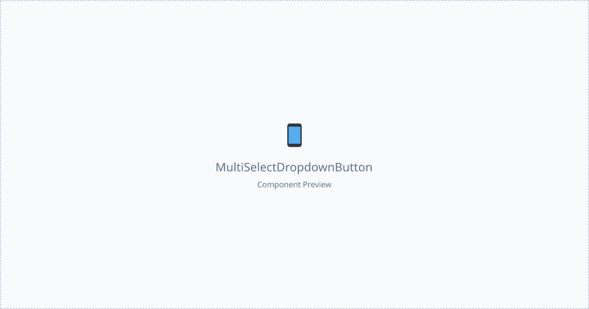 React Multiselect Dropdown Button with Tailwind CSS