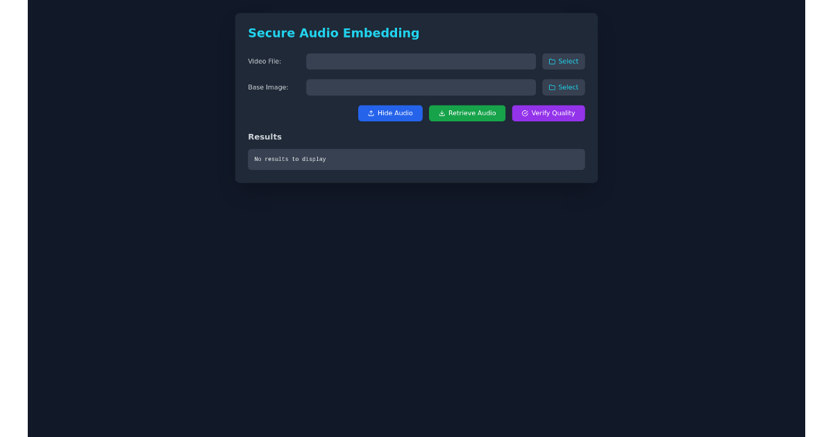 Secure Audio Embedding - Free React, Tailwind Component