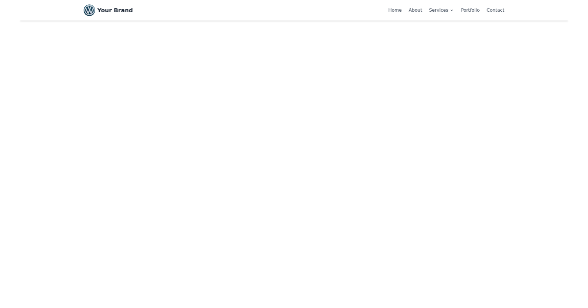 Header Component - Free Angular, Tailwind Component