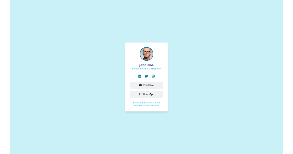 virtual-business-card-free-html-tailwind-component
