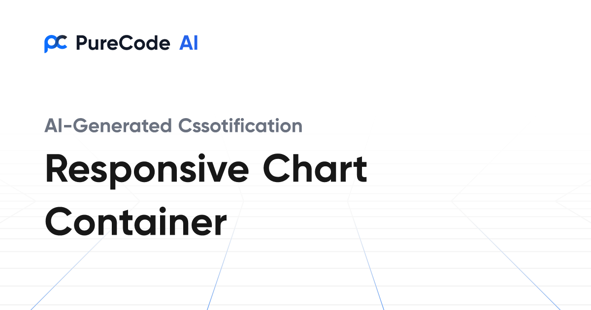 Build Great Cssotification Responsive chart container Components Faster ...