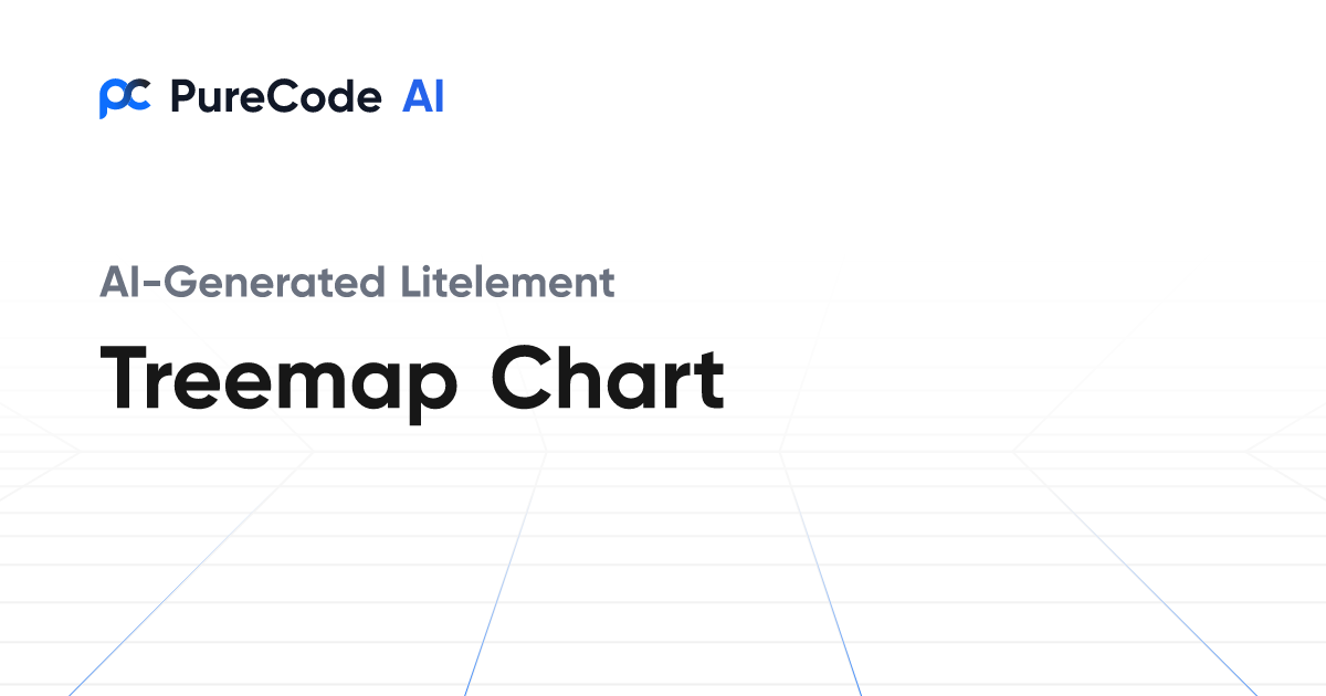 Build Great Litelement Treemap chart Components Faster Using AI Tools