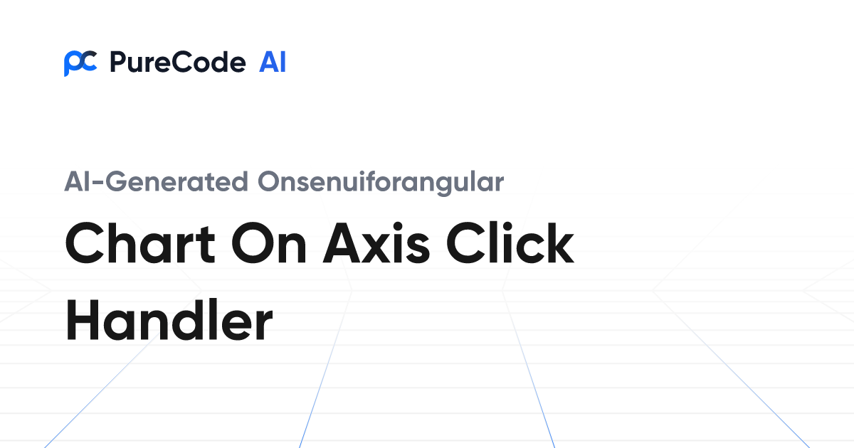 Build OnsenUI for Angular Chart On Axis Click Handler